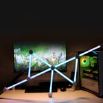 App controlled modular LED table lamp with customizable lighting design