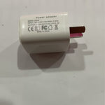 USB charging port and power cable of G shaped LED lamp