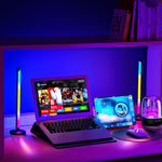 Multicolor RGB ambient light with magnetic base for desk setup